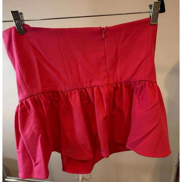 French Connection Raspberry Corset Top - Size 12 - Picture 2 of 4